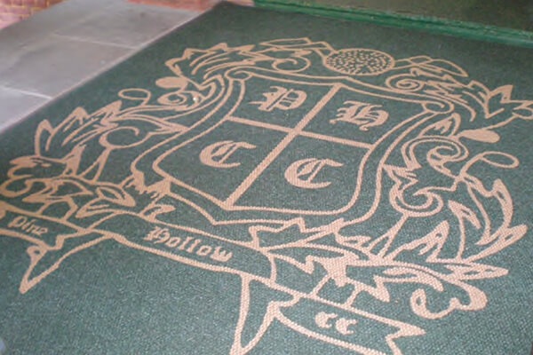 Country club entrance matting