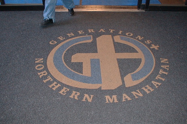 Hospital entrance matting