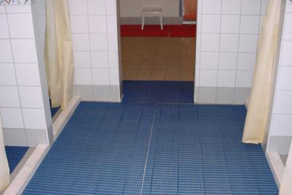 Recess well and vestibule matting