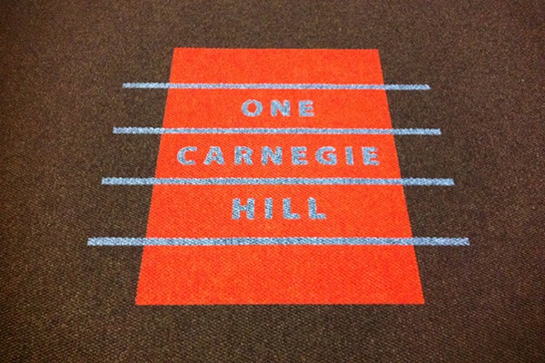 One Carnegie Hill residential logo mat
