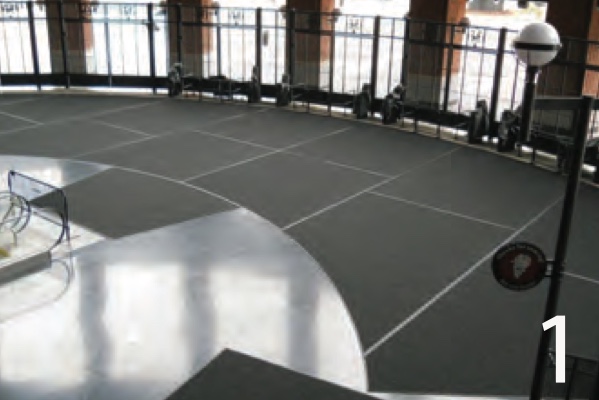Arena and stadium matting