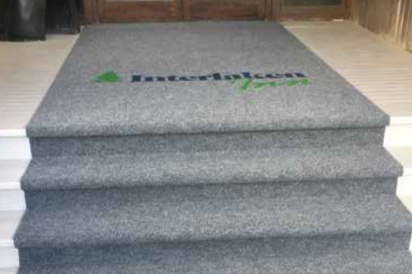 Country club entrance matting
