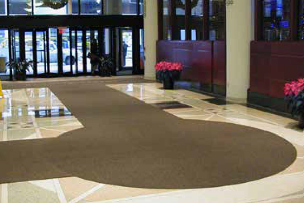 Office building matting