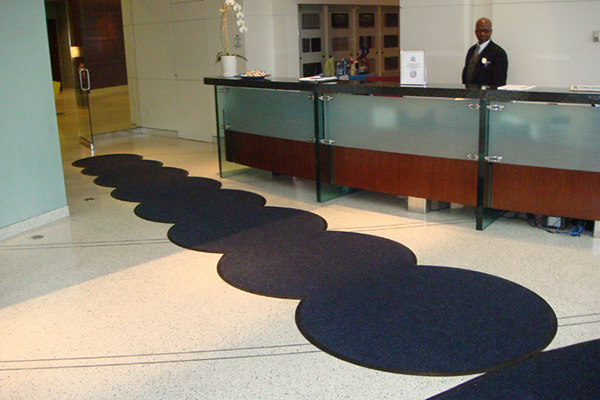 Commercial Carpet Park Avenue custom shape