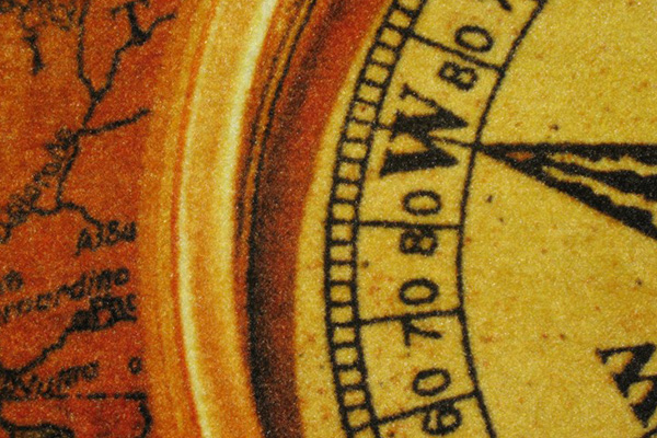 Interior Rain Mat Logo Jet Supreme compass