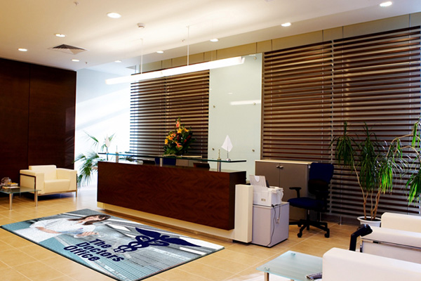 Interior Rain Mat Logo Jet Supreme The Doctors Office