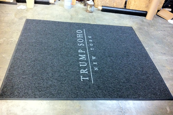 Interior Rain Mat Park Avenue Vinyl TRUMP SOHO New York