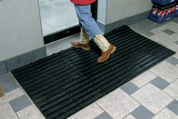 Modular Tile First Step Modular Park Avenue berber carpet inserts