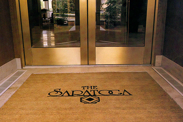 Recess Well and Vestibule Mat The Saratoga