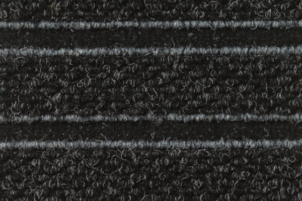 Recess Well and Vestibule Mats Elegance Berber - Charcoal