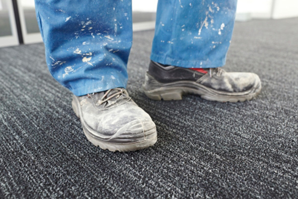 Recess Well and Vestibule Matting Mojave Tiles looped nylon
