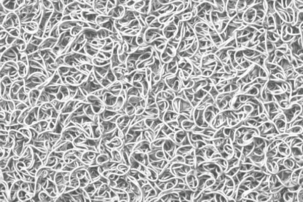 Interior Rain Mats Soba Vinyl Loop Logo White